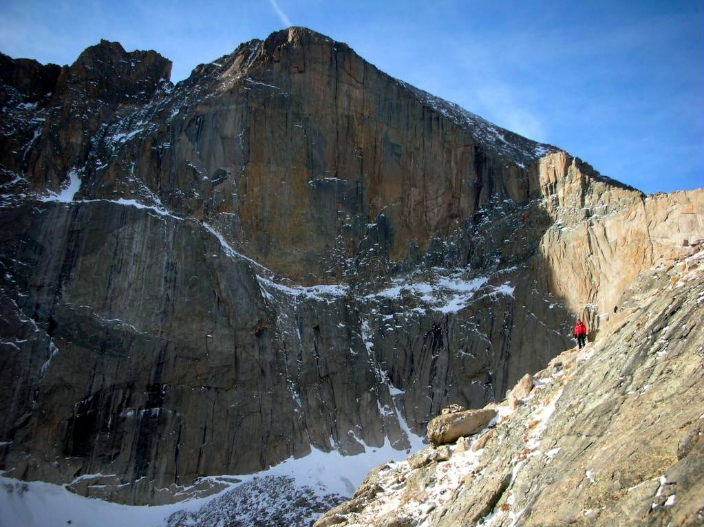 Longs Peak: North Face from Chasm Lake 