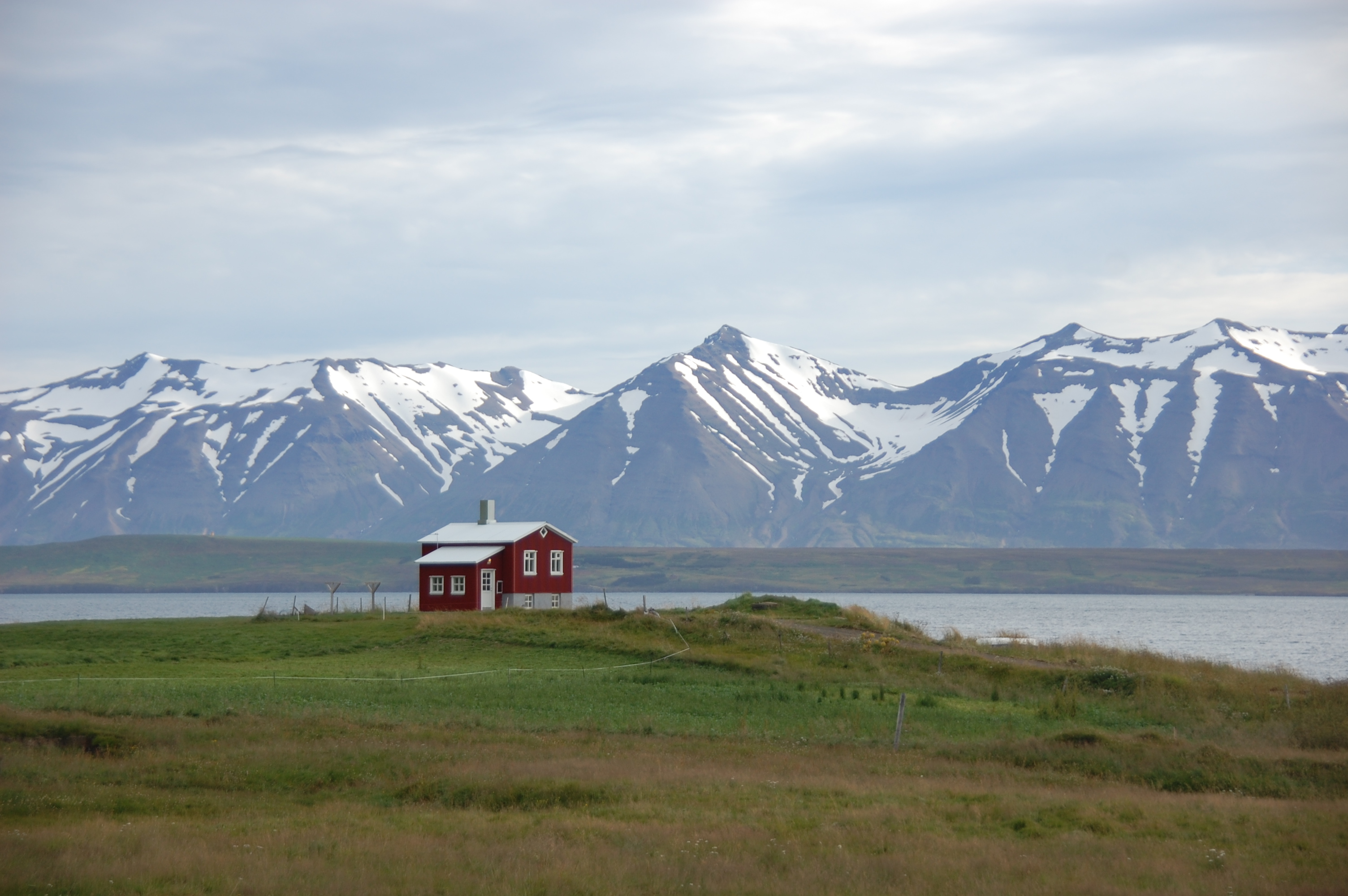 Beautiful scenery along the drive