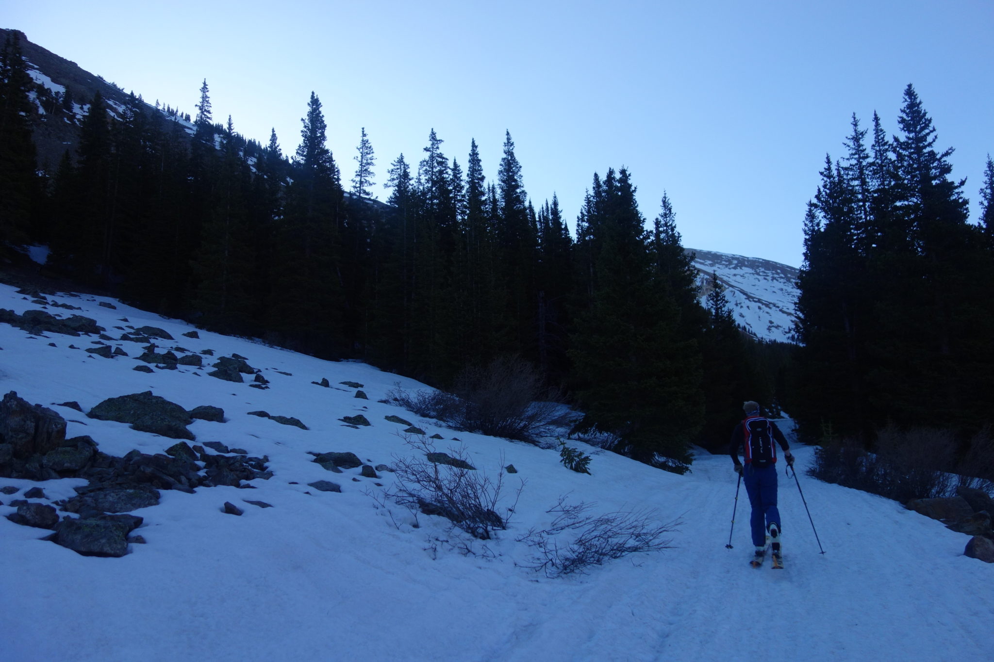 Santa Fe Peak Ski - Southwest Gullies | Exploring the Rockies